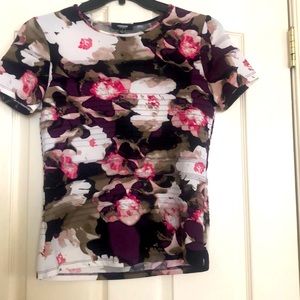 Two piece ladies top with a jacket.